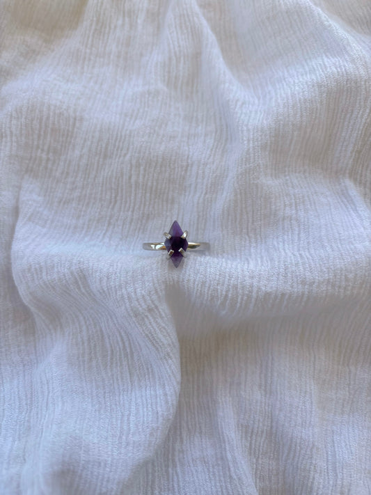 Amethyst Marquise Ring