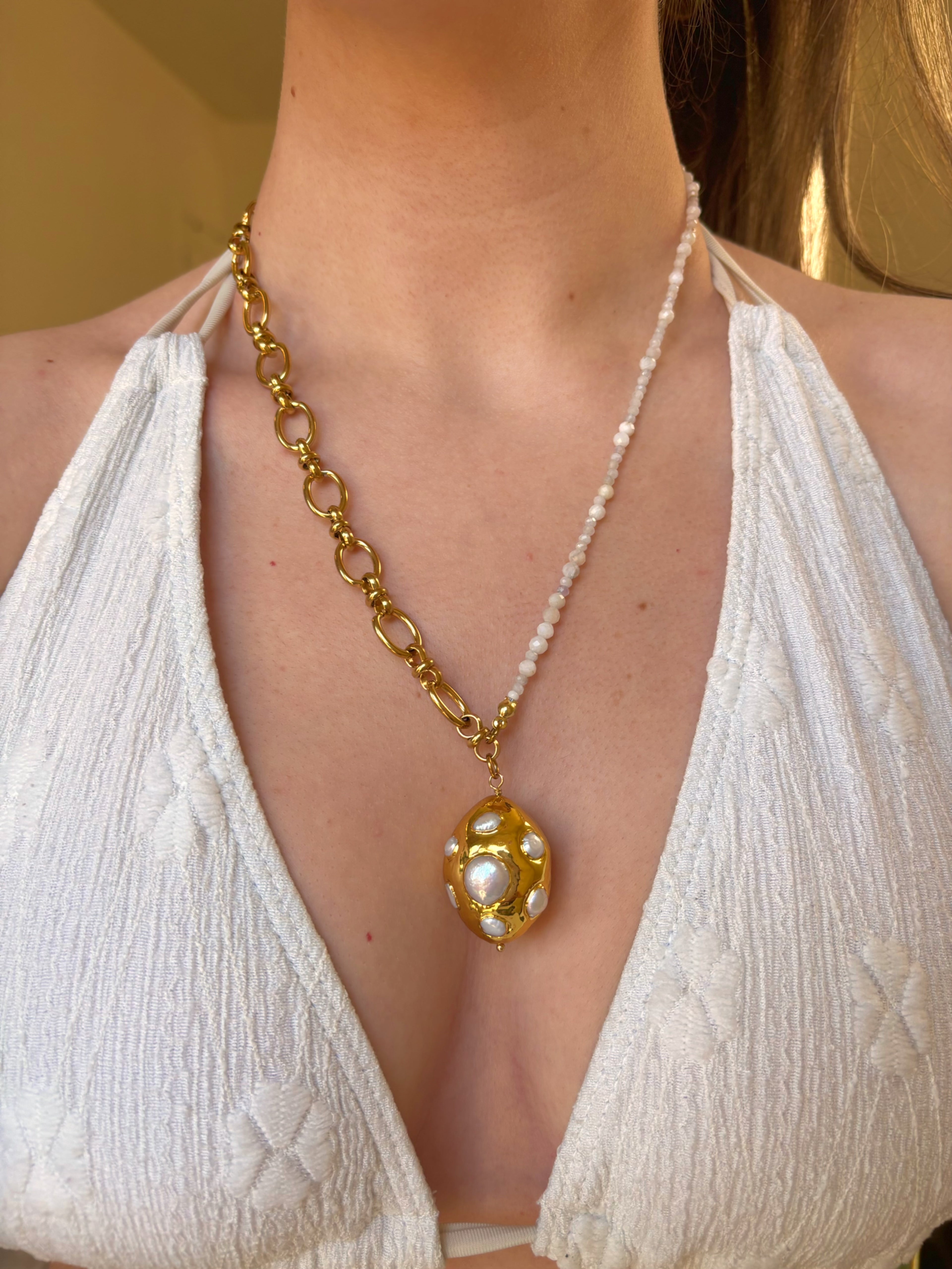 Pearl Bloom Necklace