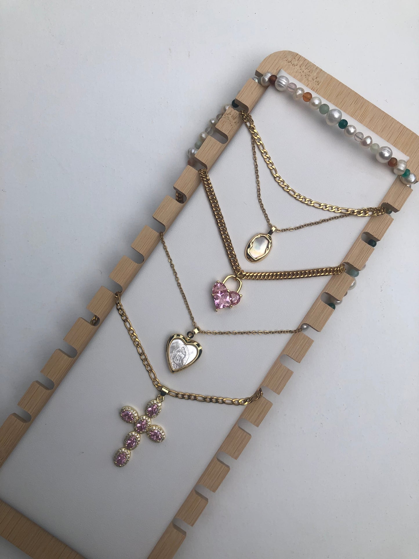 Rosalina Cross Necklace