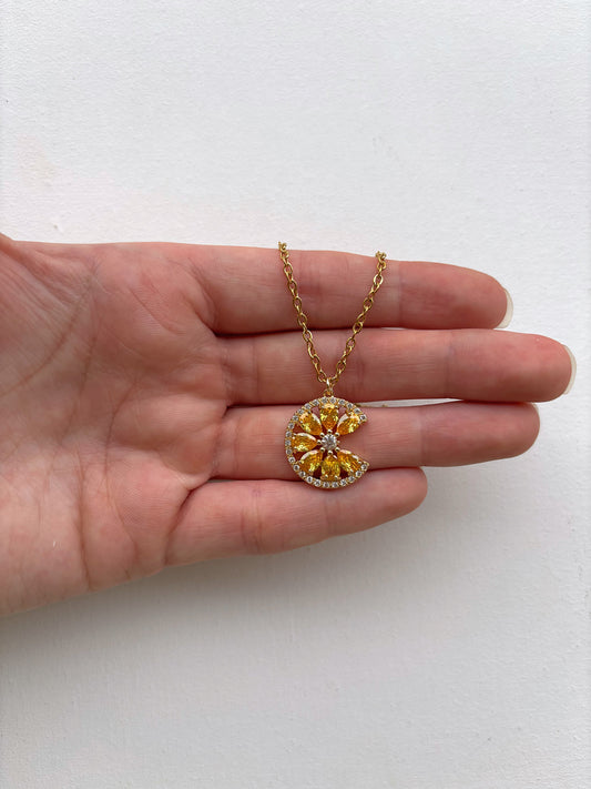 Orange Juice Necklace