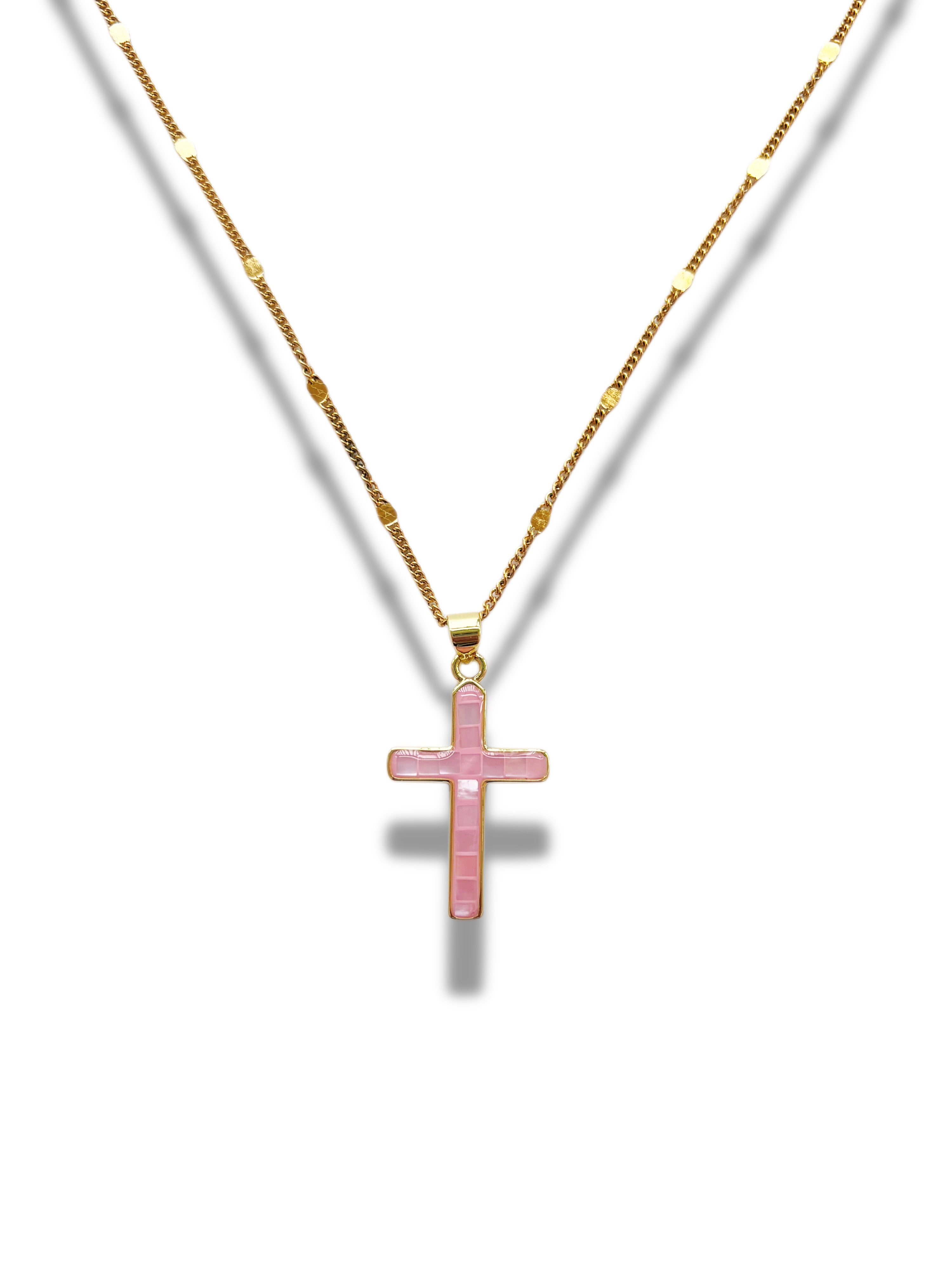 Marcelina Cross Necklace