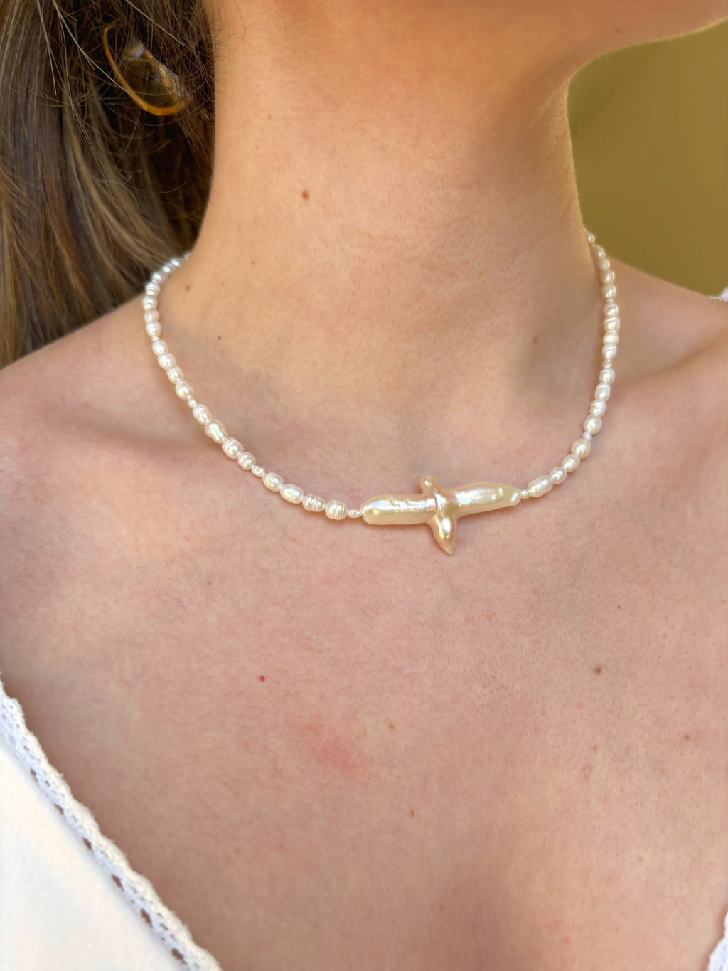 Seaside Pearl Necklace
