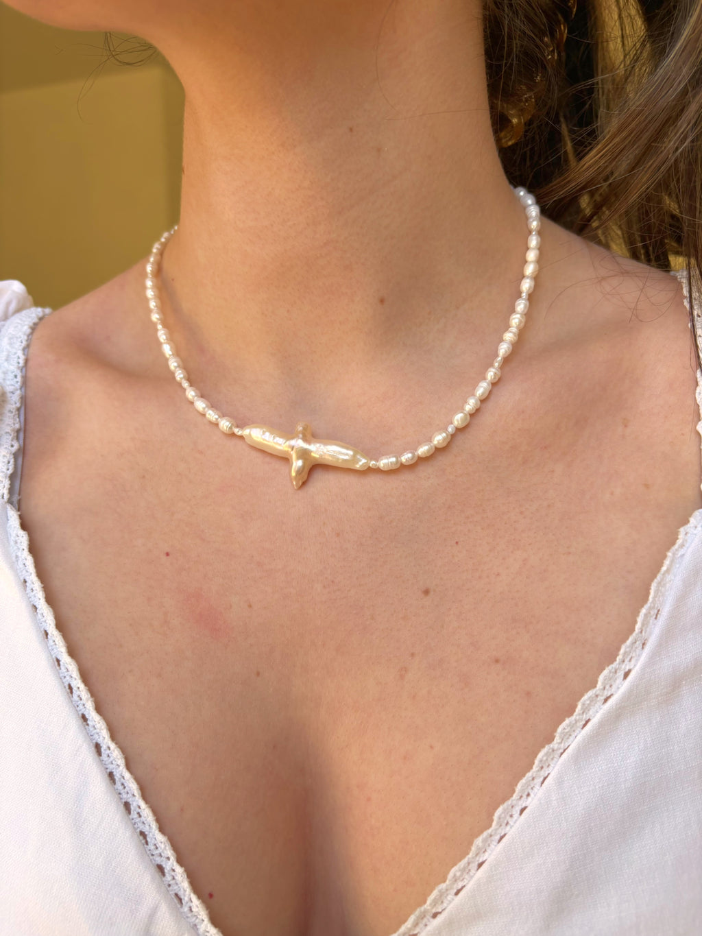Seaside Pearl Necklace