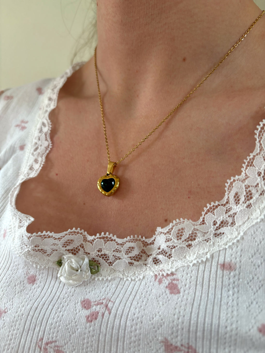 Vintage Heart Necklace