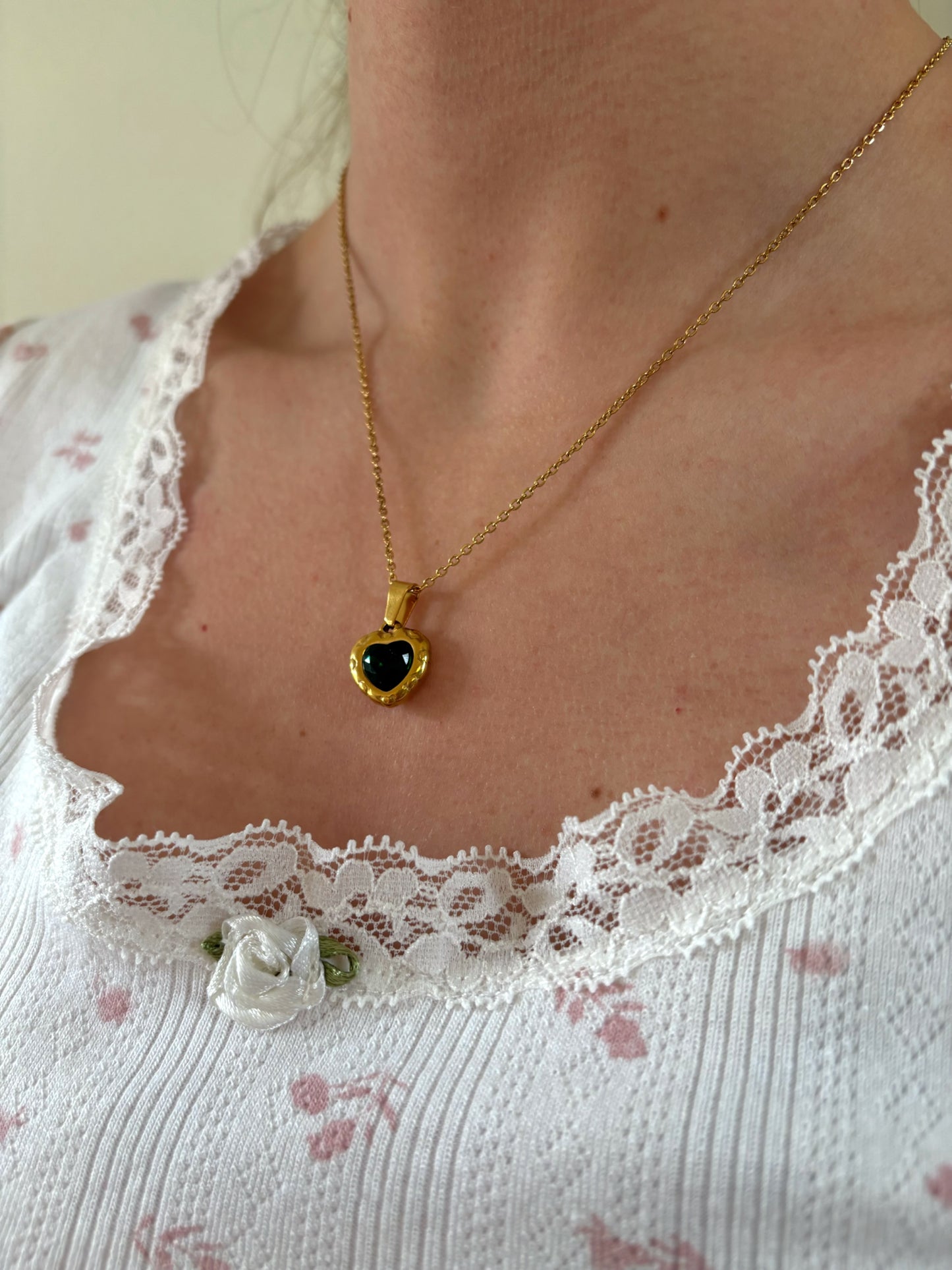 Vintage Heart Necklace