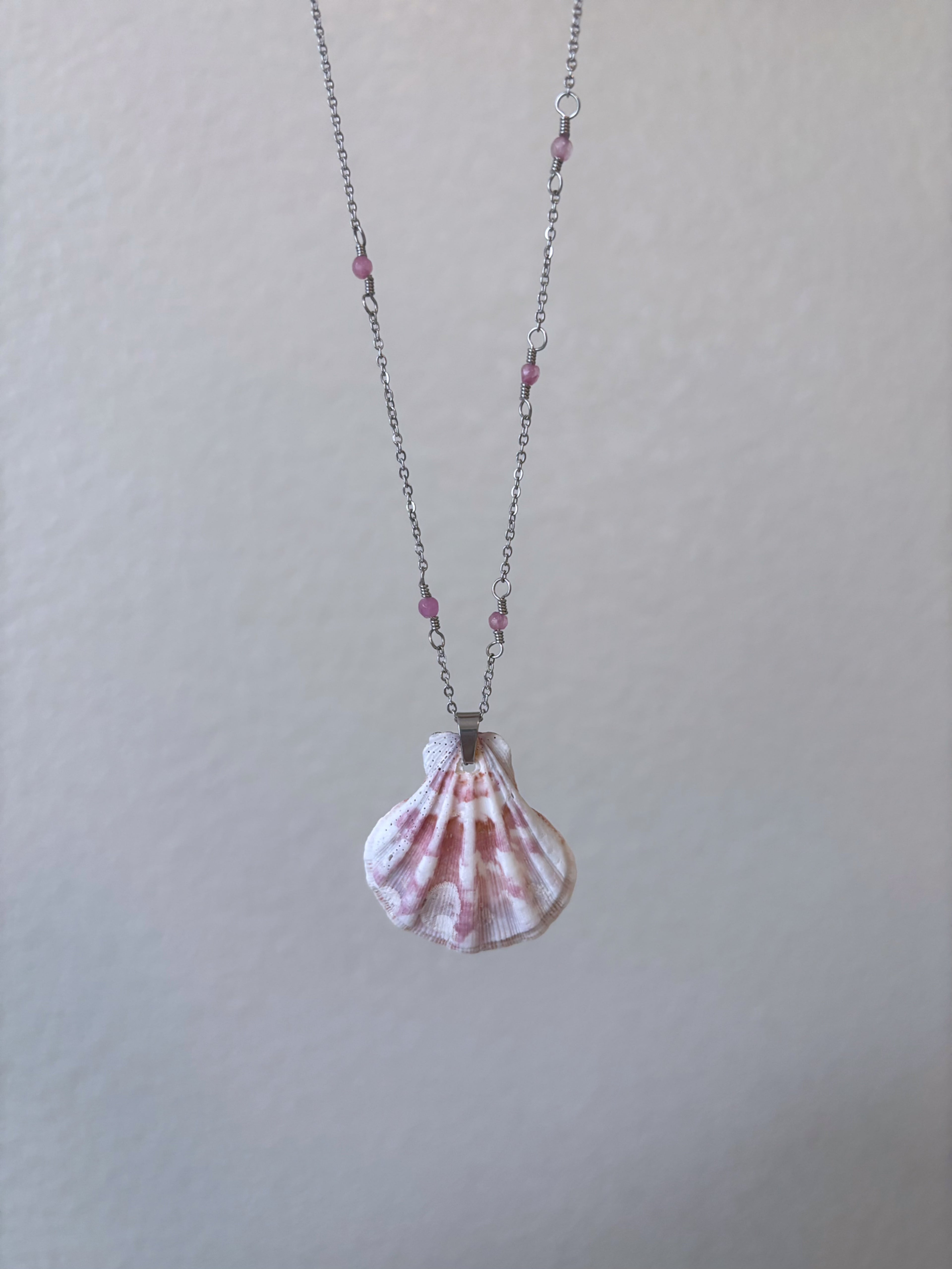 Pink Paradise Shell Necklace