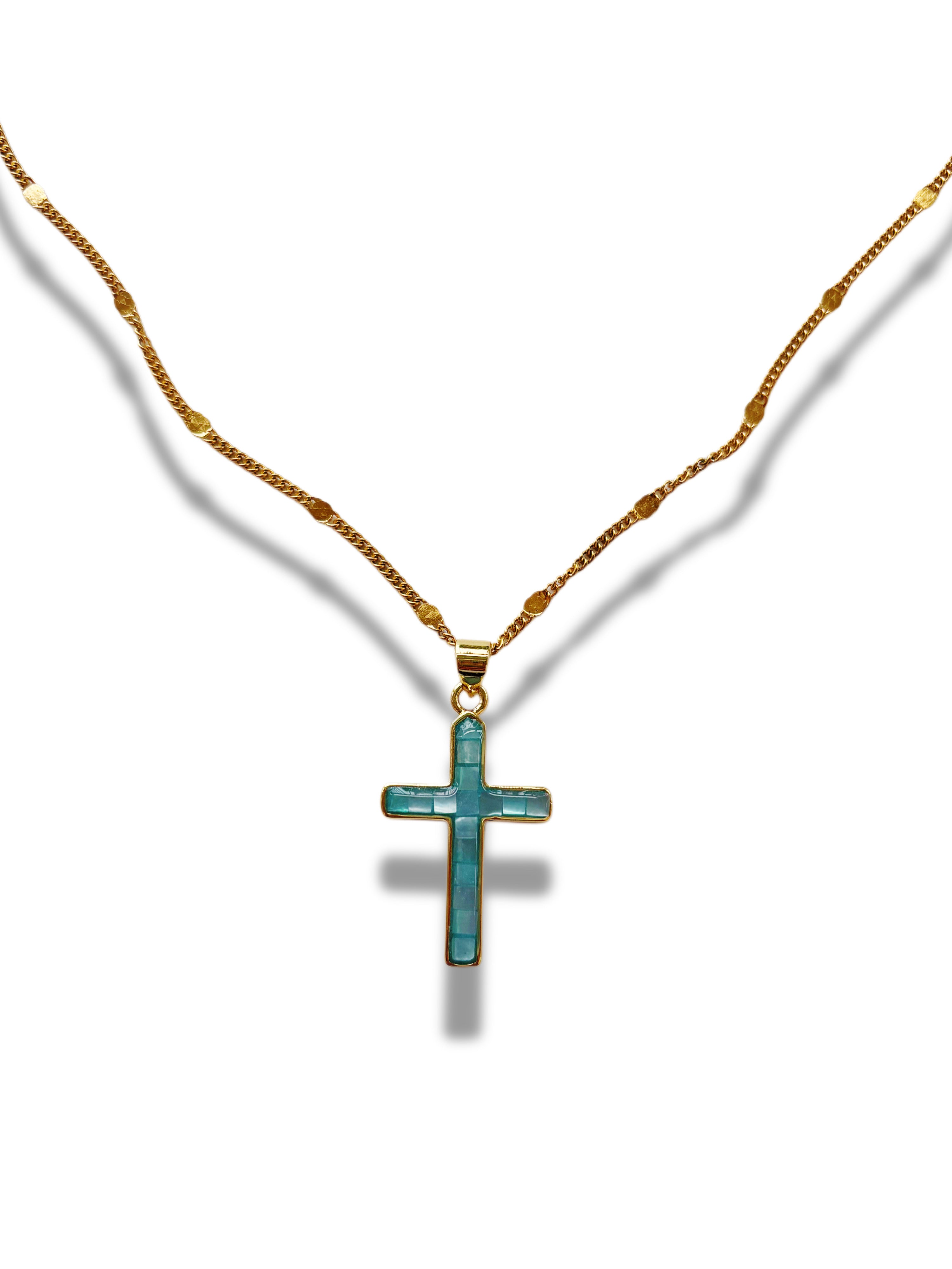 PRE ORDER Marcelina Cross Necklace