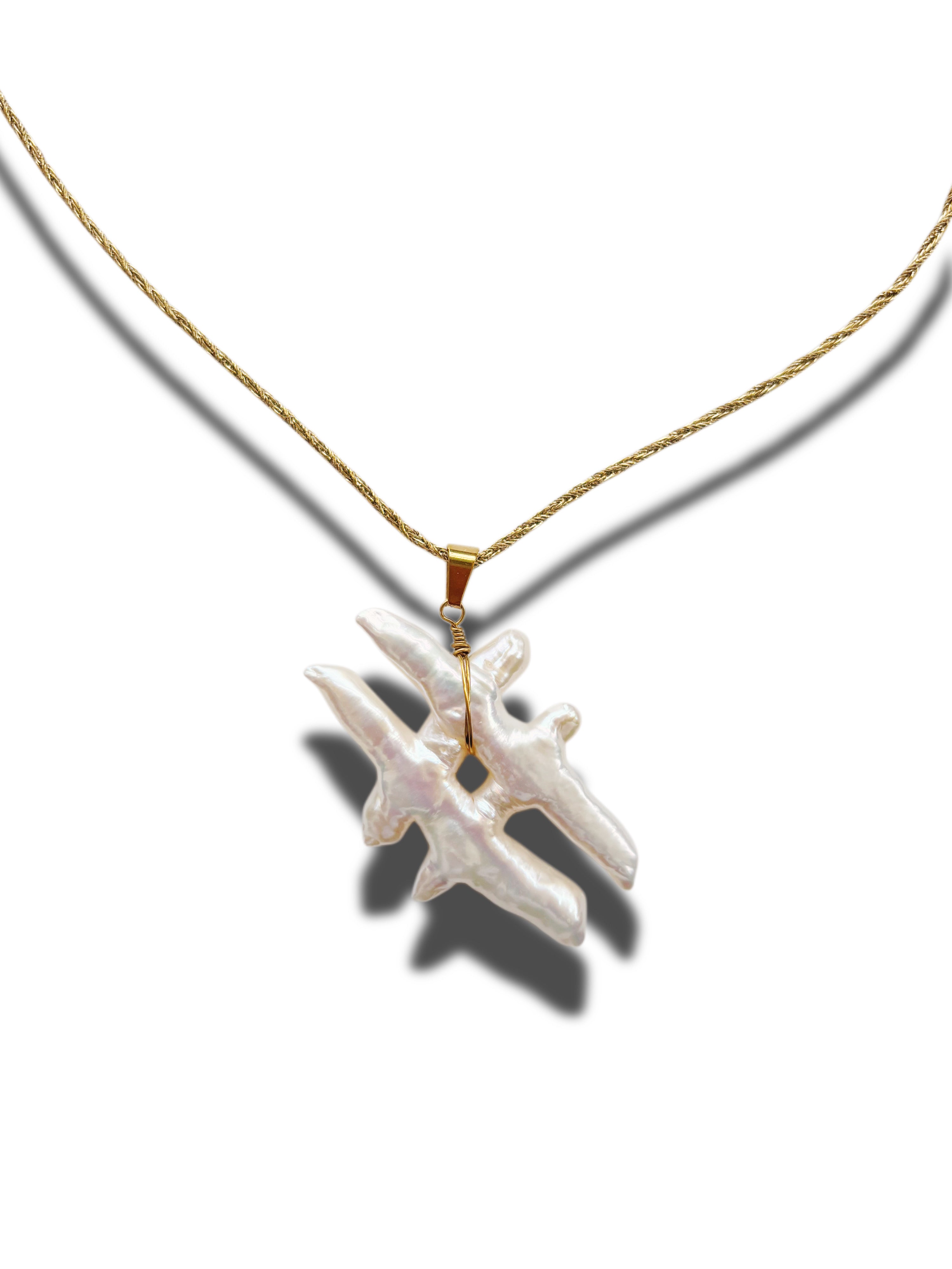 Eliza Pearl Necklace
