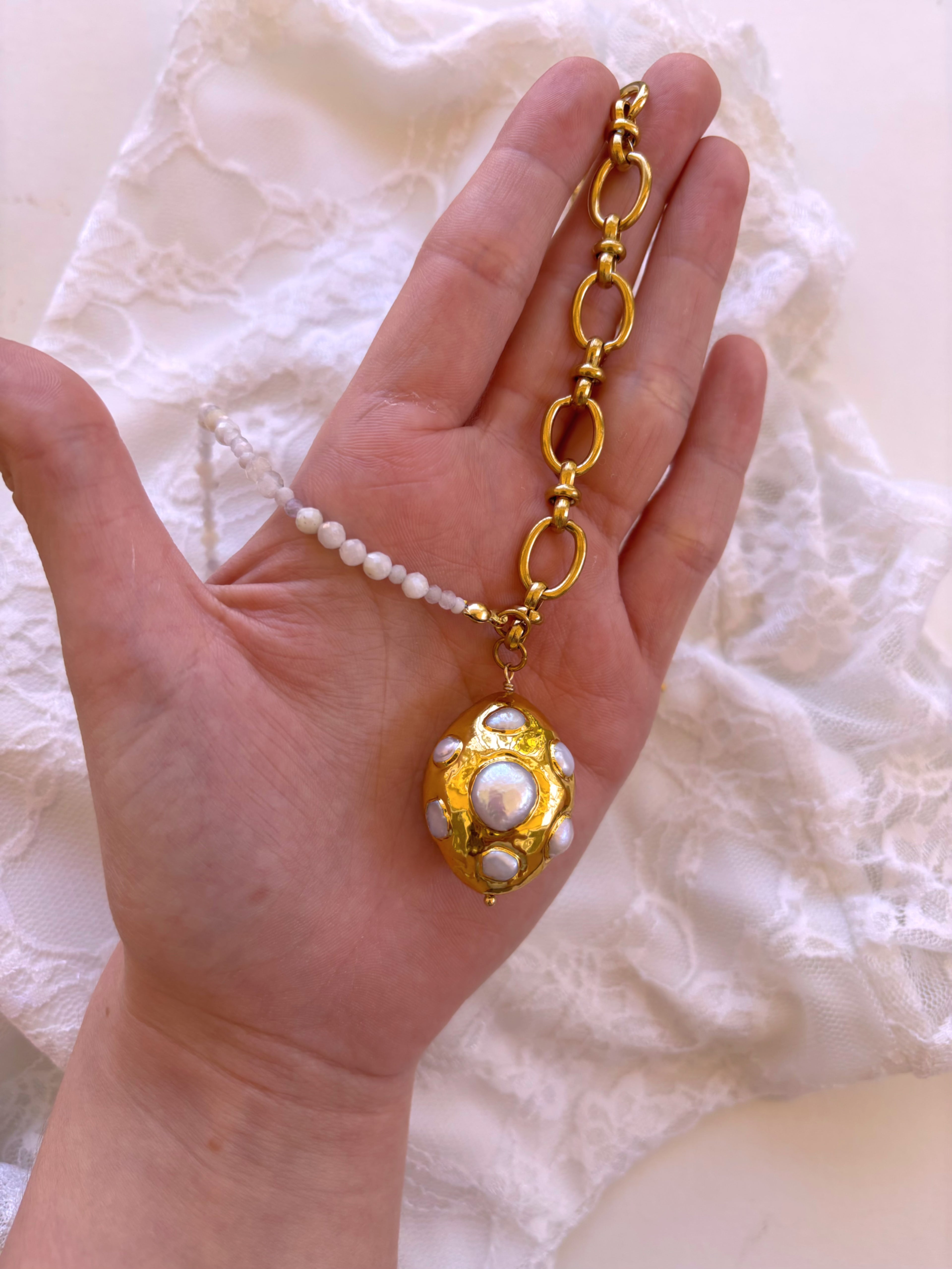 Pearl Bloom Necklace