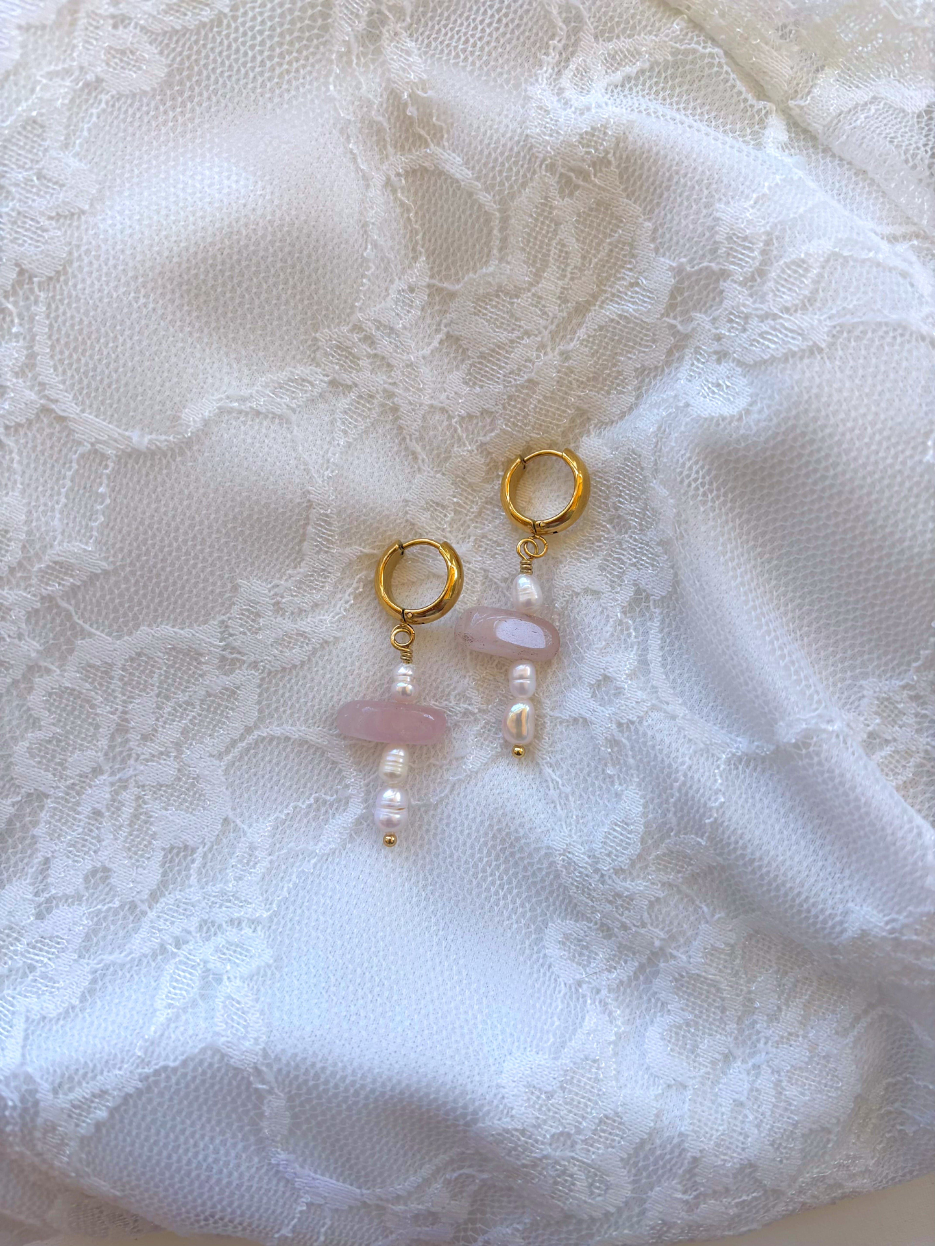 Sugared Citrus Cross Earrings