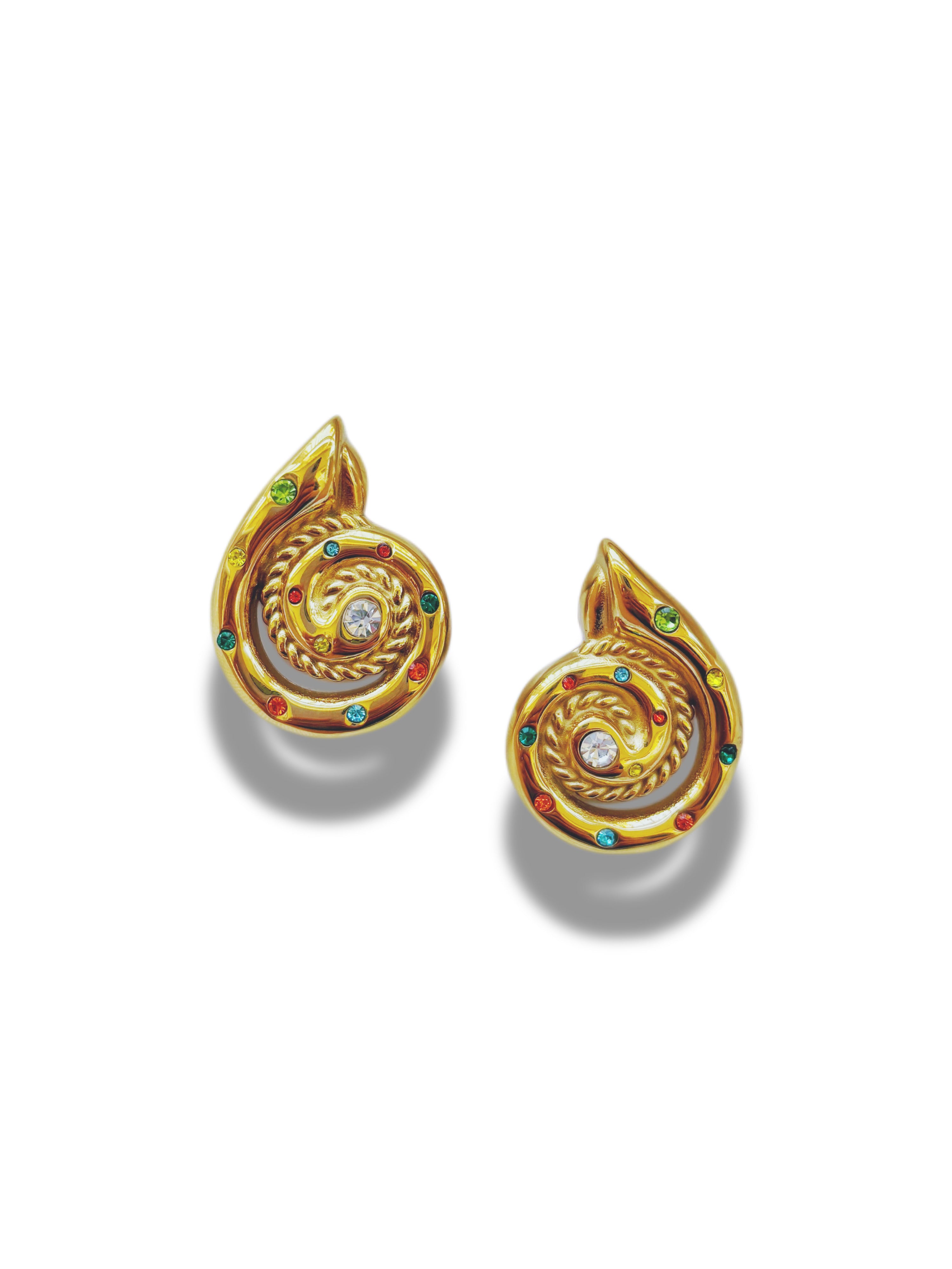 Sea Swirl Earrings