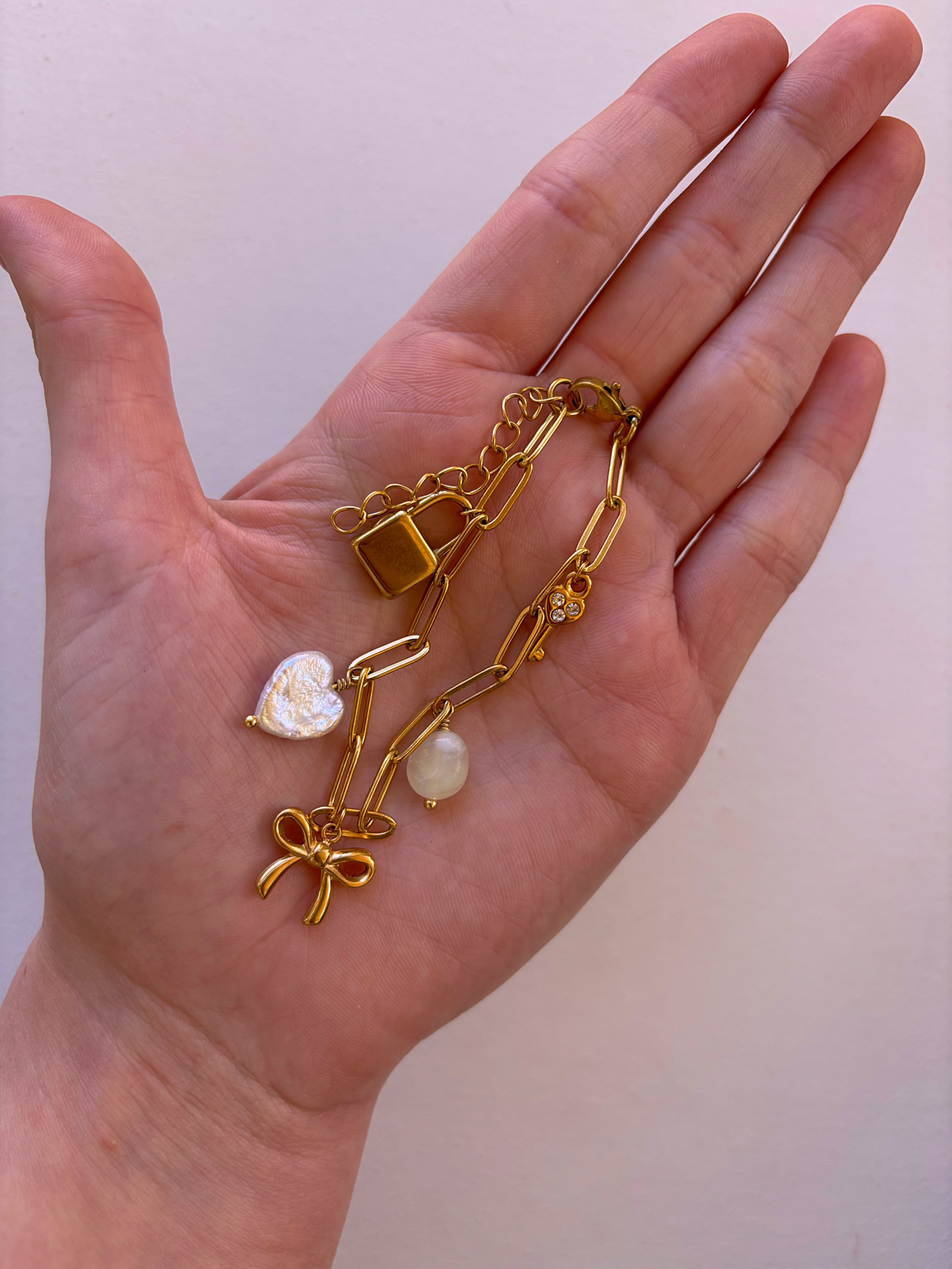 Lovey Dovey Charm Bracelet
