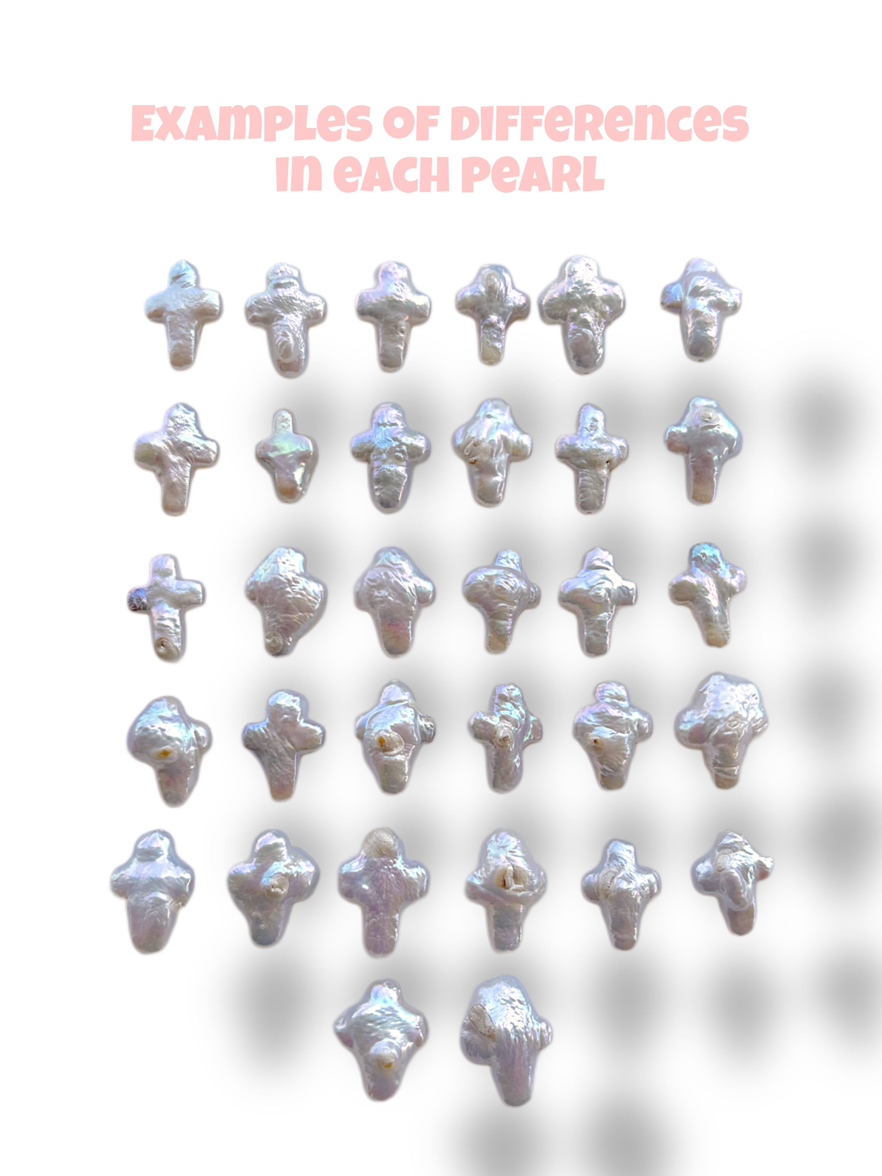 Pearl Cross Hand Chain