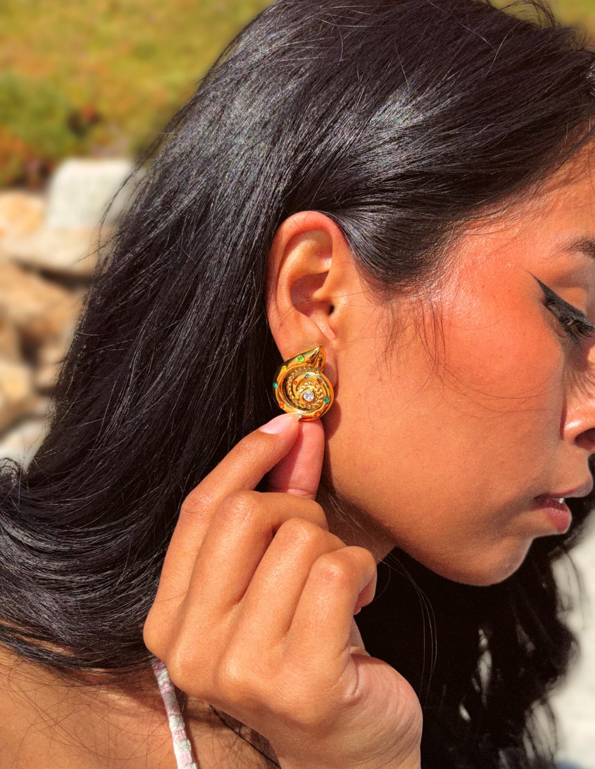 Sea Swirl Earrings