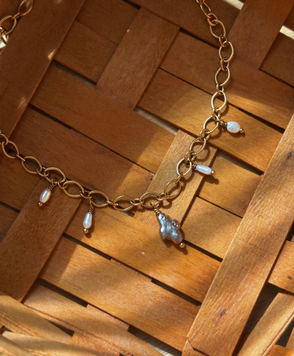 Cinnamon Cider Charm Necklace