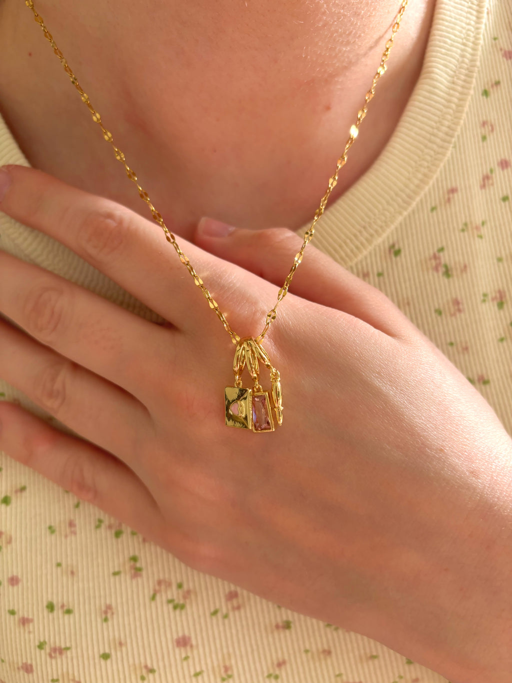 Love Letter Charm Necklace