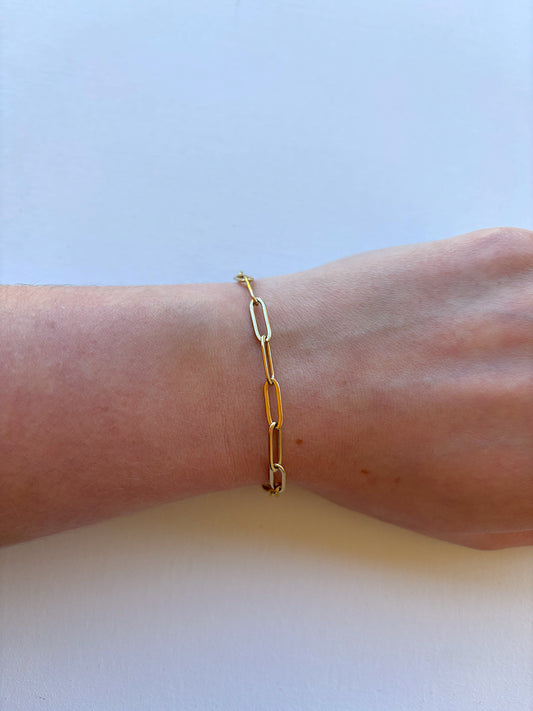 Paper Clip Bracelet