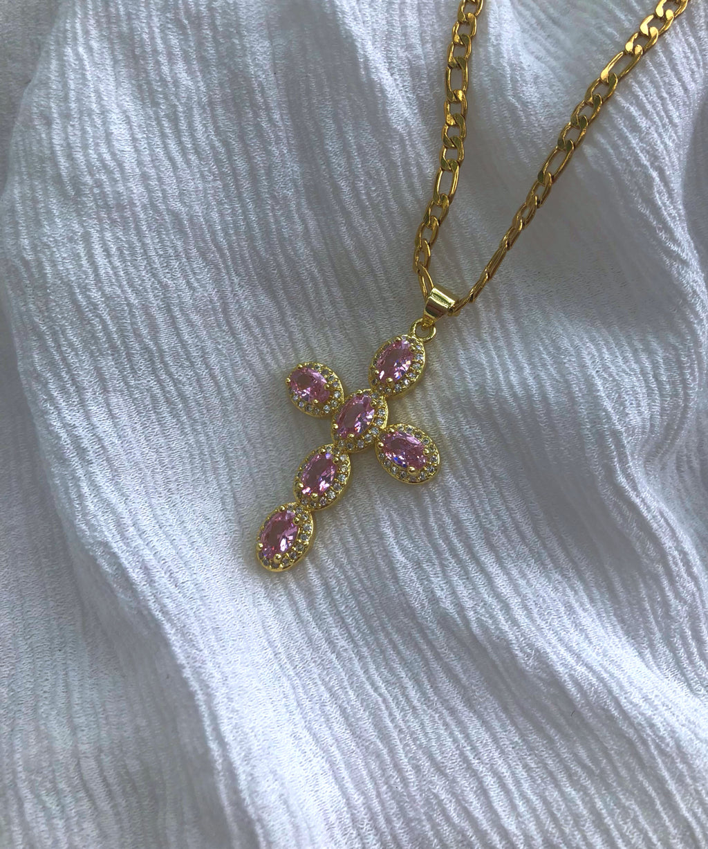 Rosalina Cross Necklace