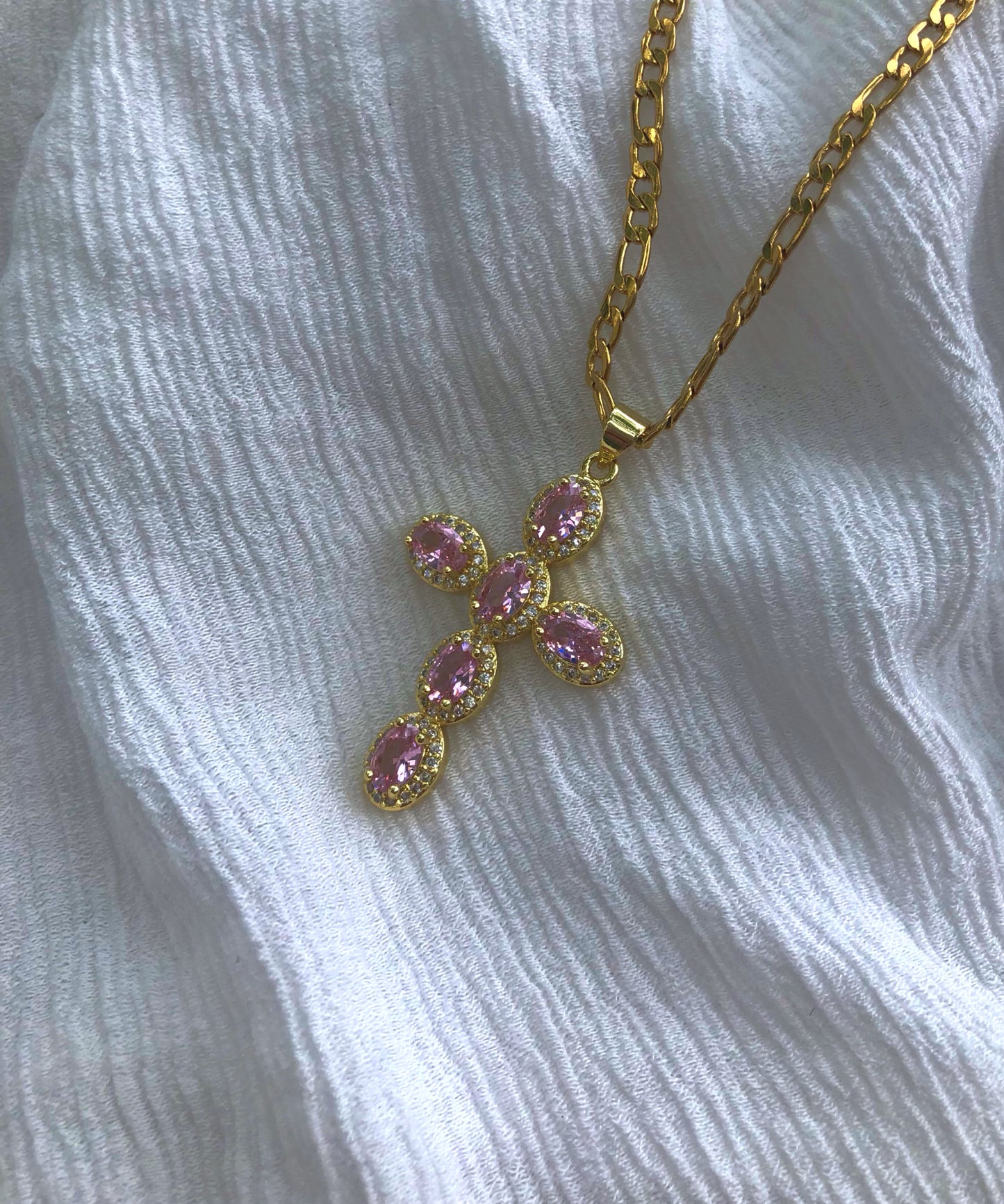 Rosalina Cross Necklace