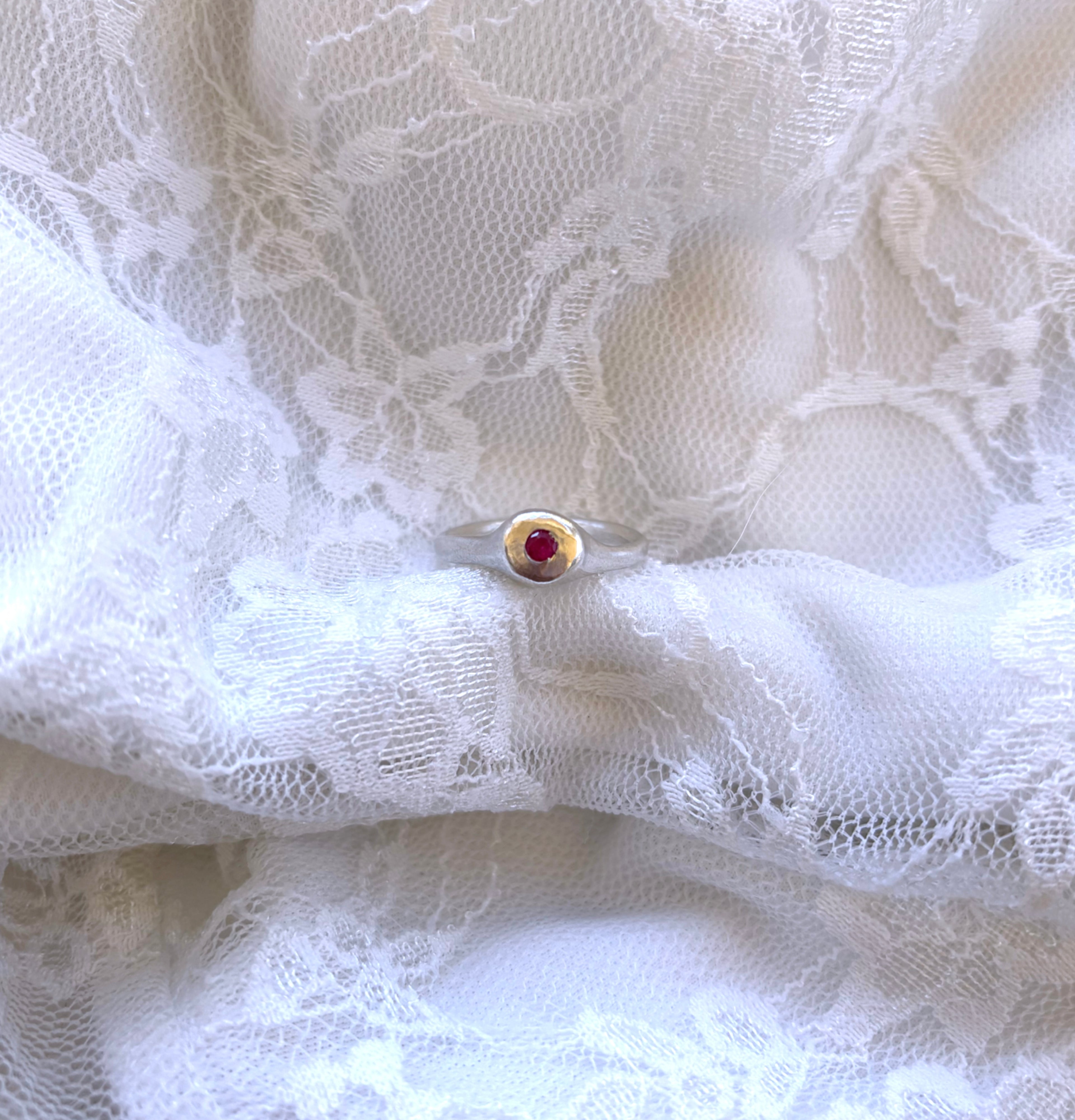 Ruby Signet Ring