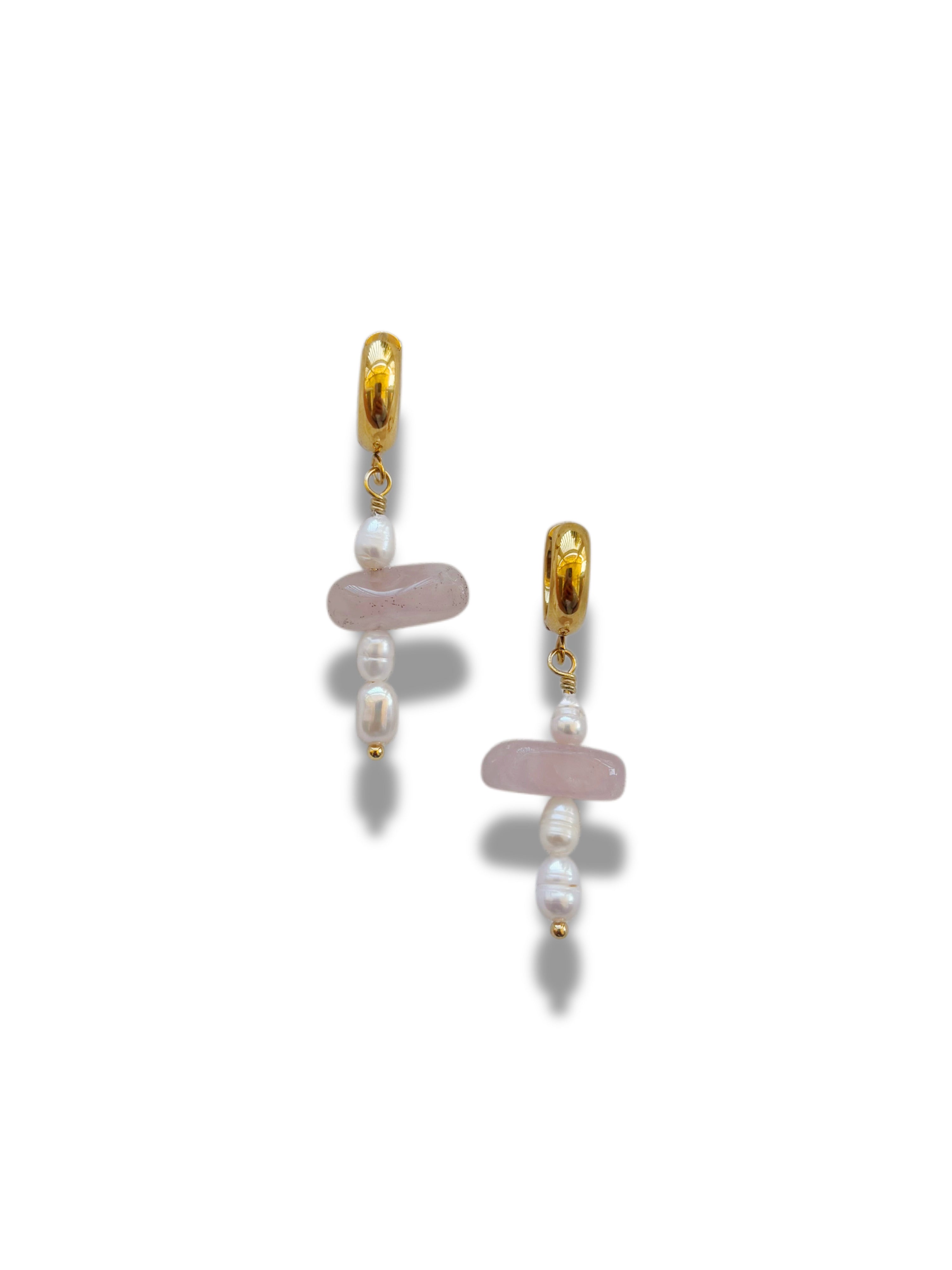 Sugared Citrus Cross Earrings