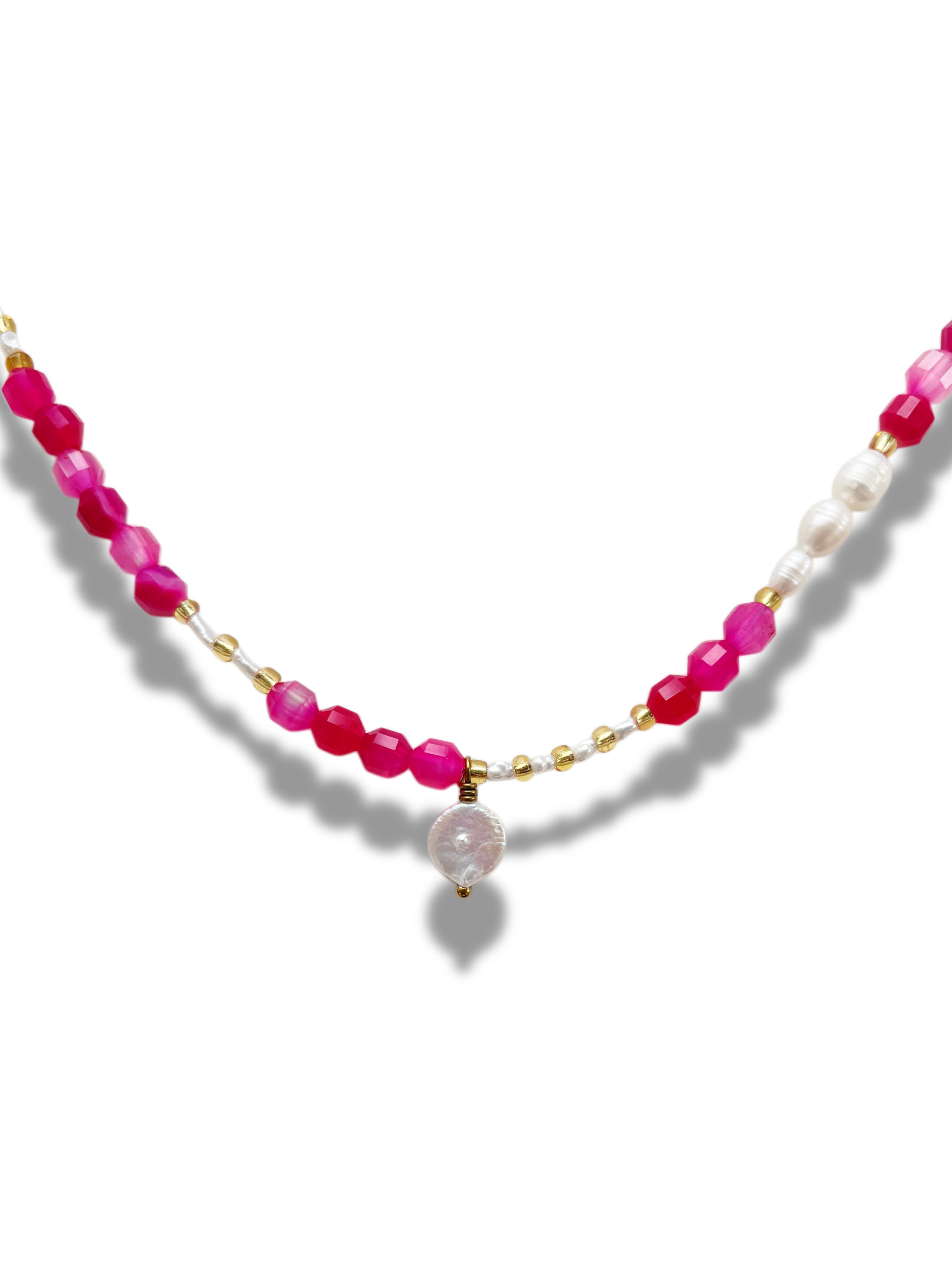 Hibiscus Haze Necklace