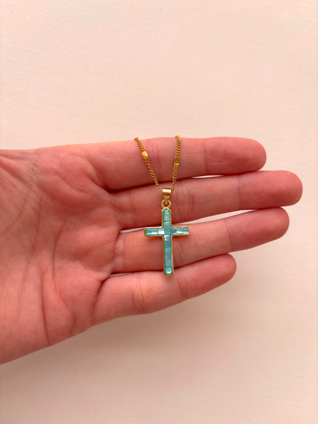 PRE ORDER Marcelina Cross Necklace