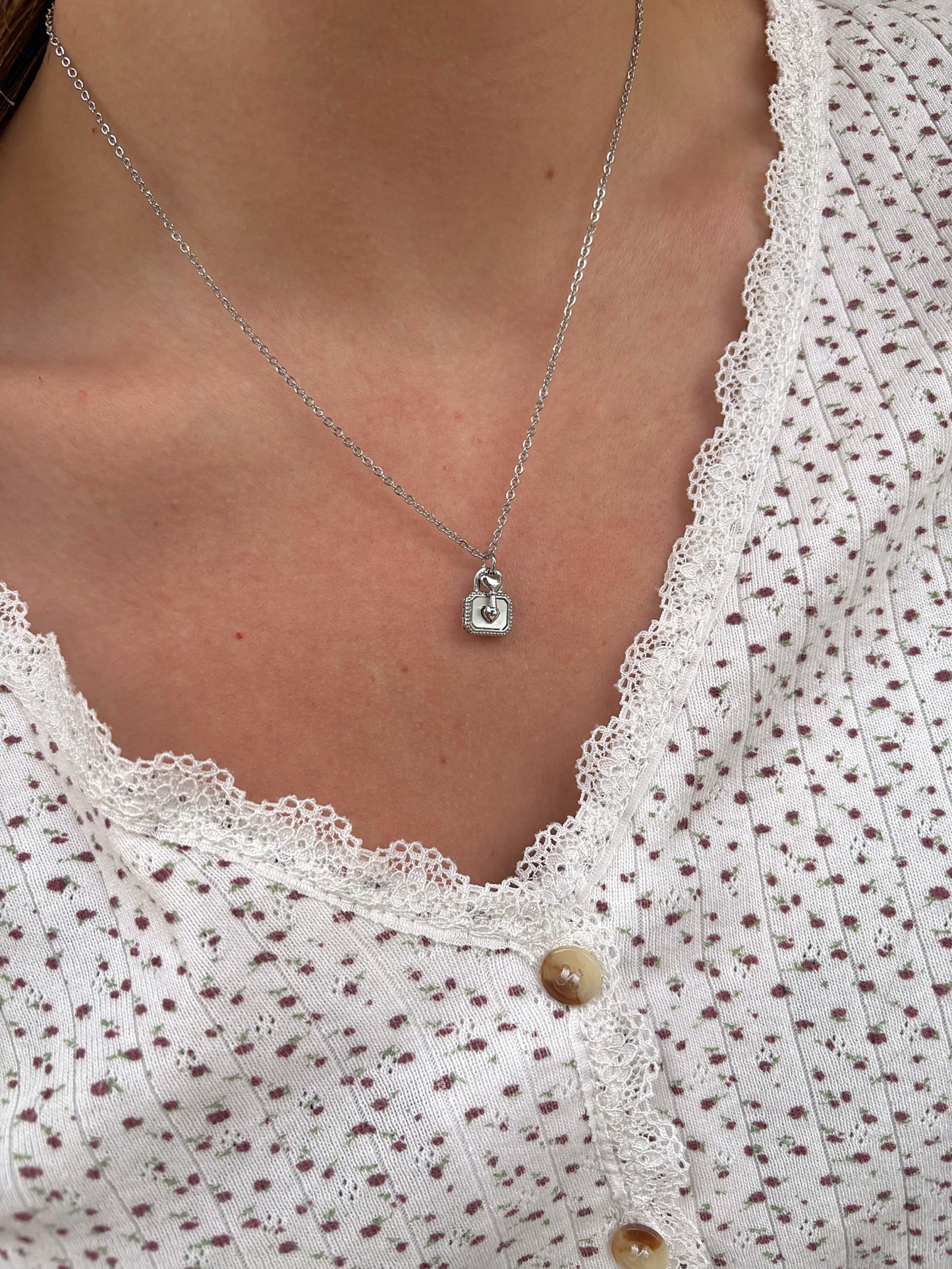 Izzy’s Lock Necklace