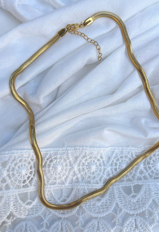 Herringbone Chain Necklace