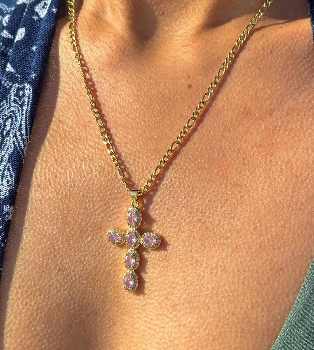 Rosalina Cross Necklace