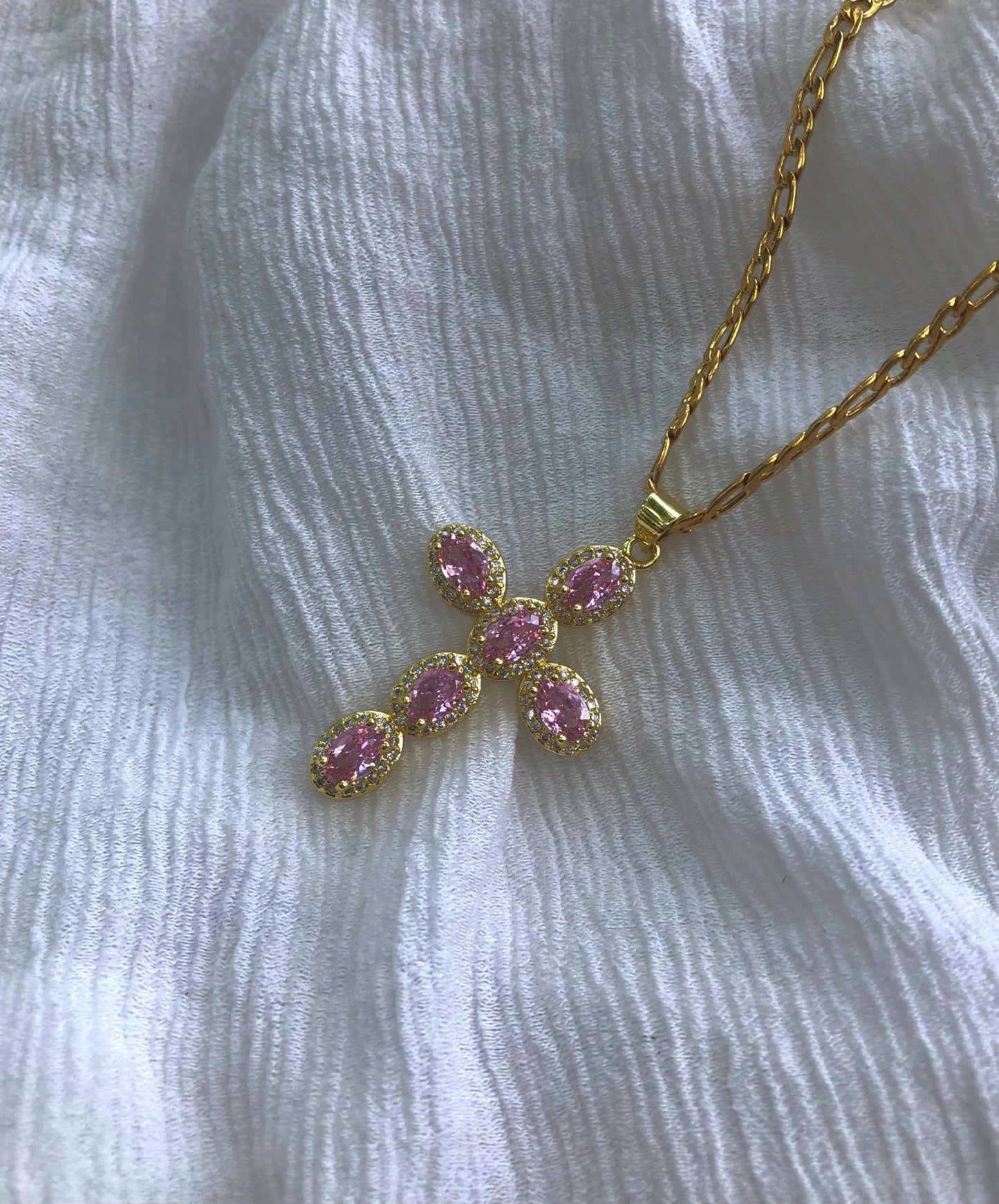 Rosalina Cross Necklace