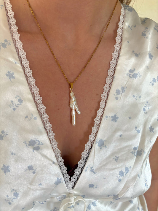 Pearl Drop Necklace