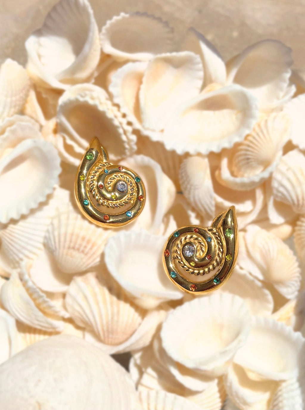 Sea Swirl Earrings