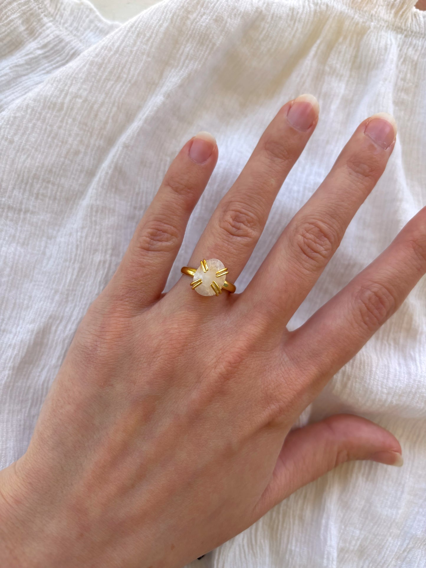 Moonstone Ring