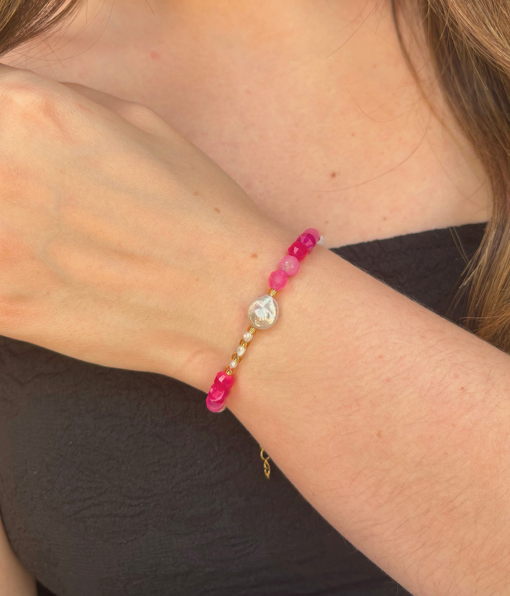 Hibiscus Haze Bracelet