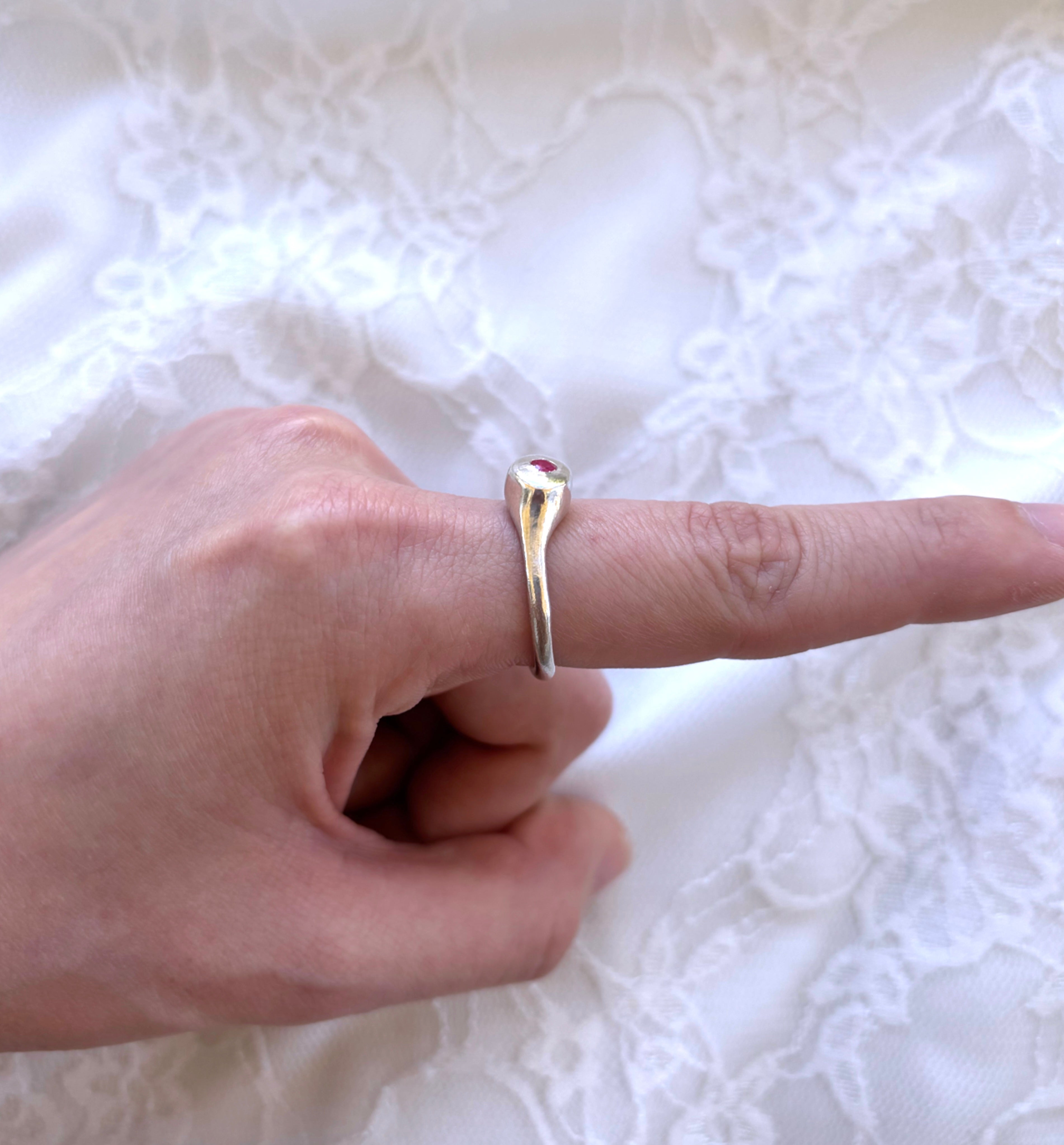 Ruby Signet Ring