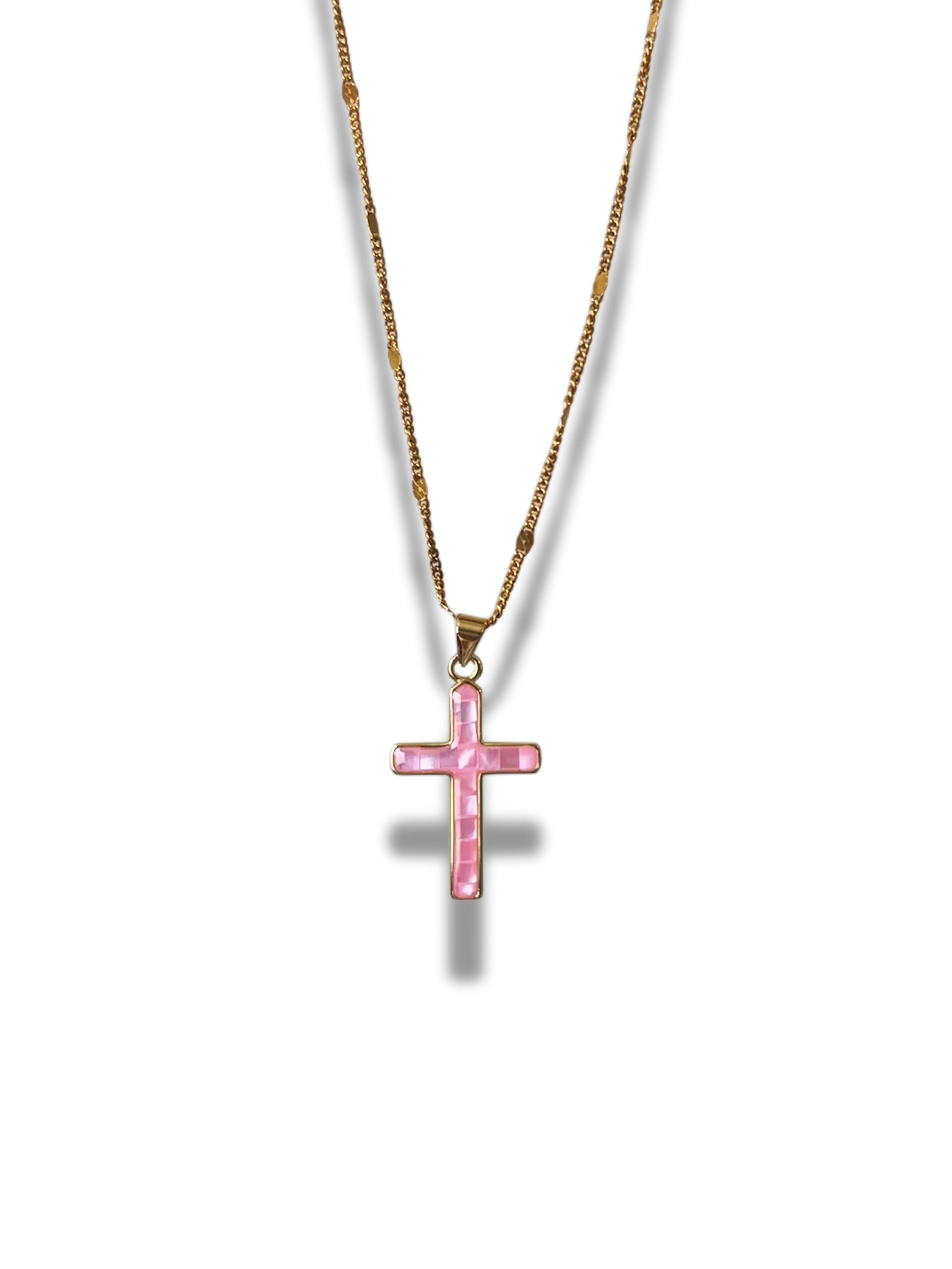 Marcelina Cross Necklace