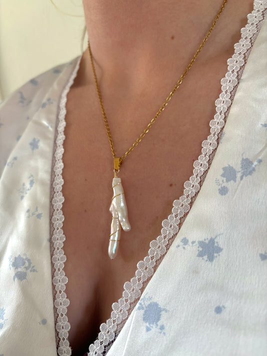 Pearl Drop Necklace