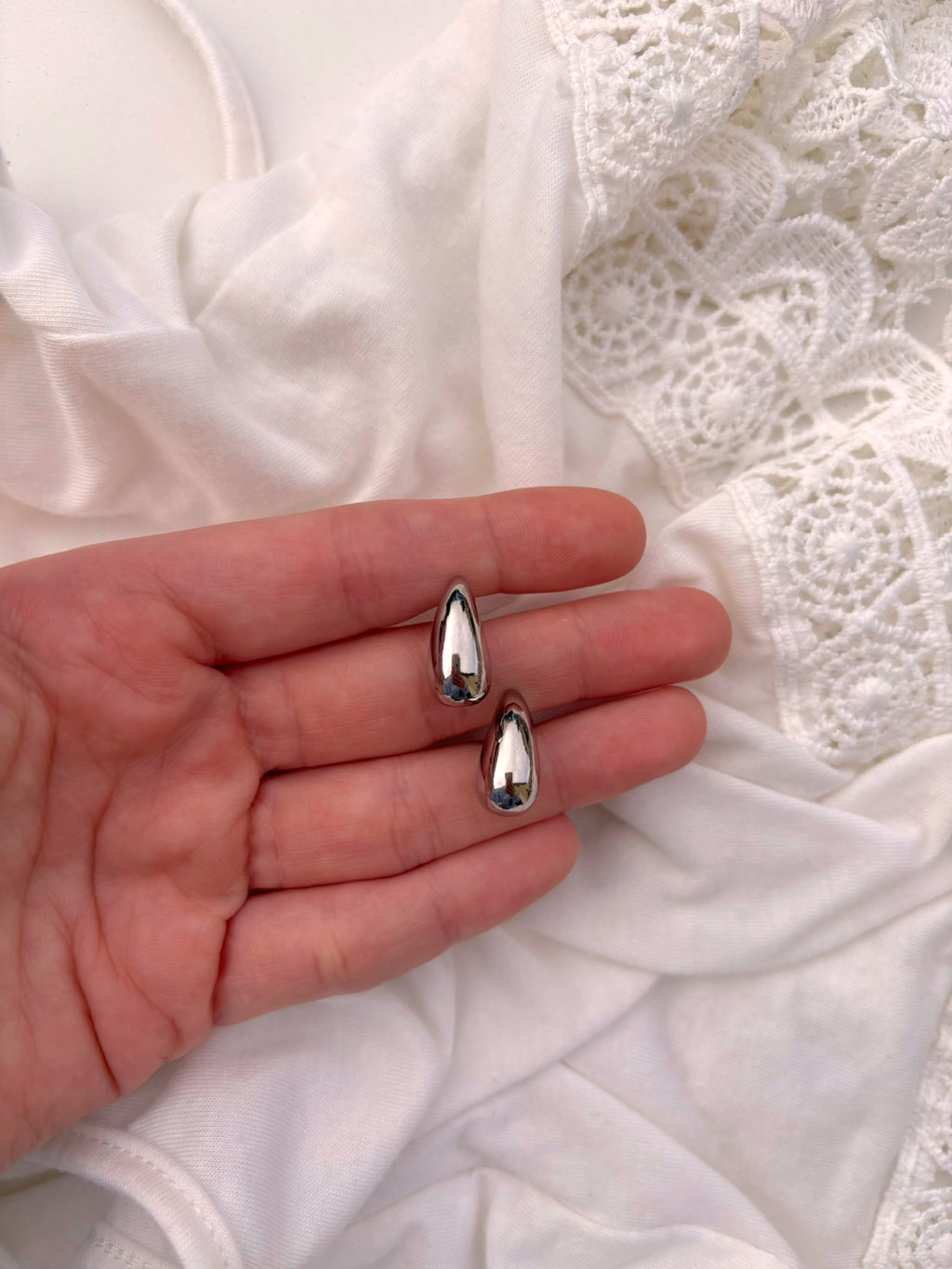 Teardrop Studs