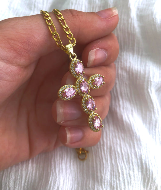 Rosalina Cross Necklace