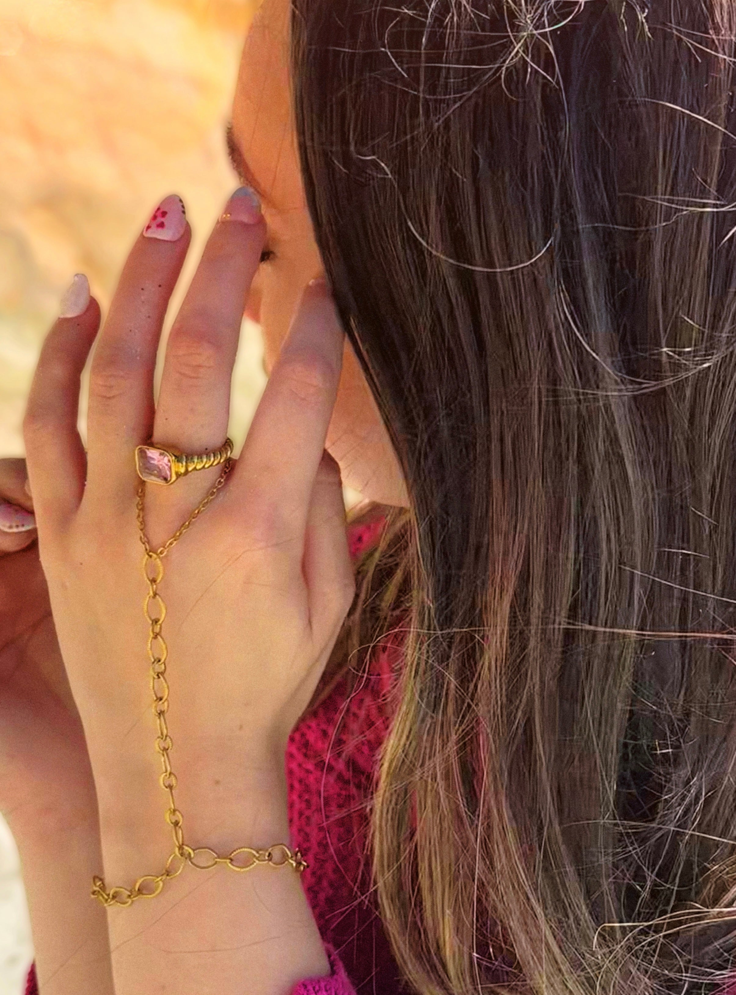Flora Del Sol Hand Chain