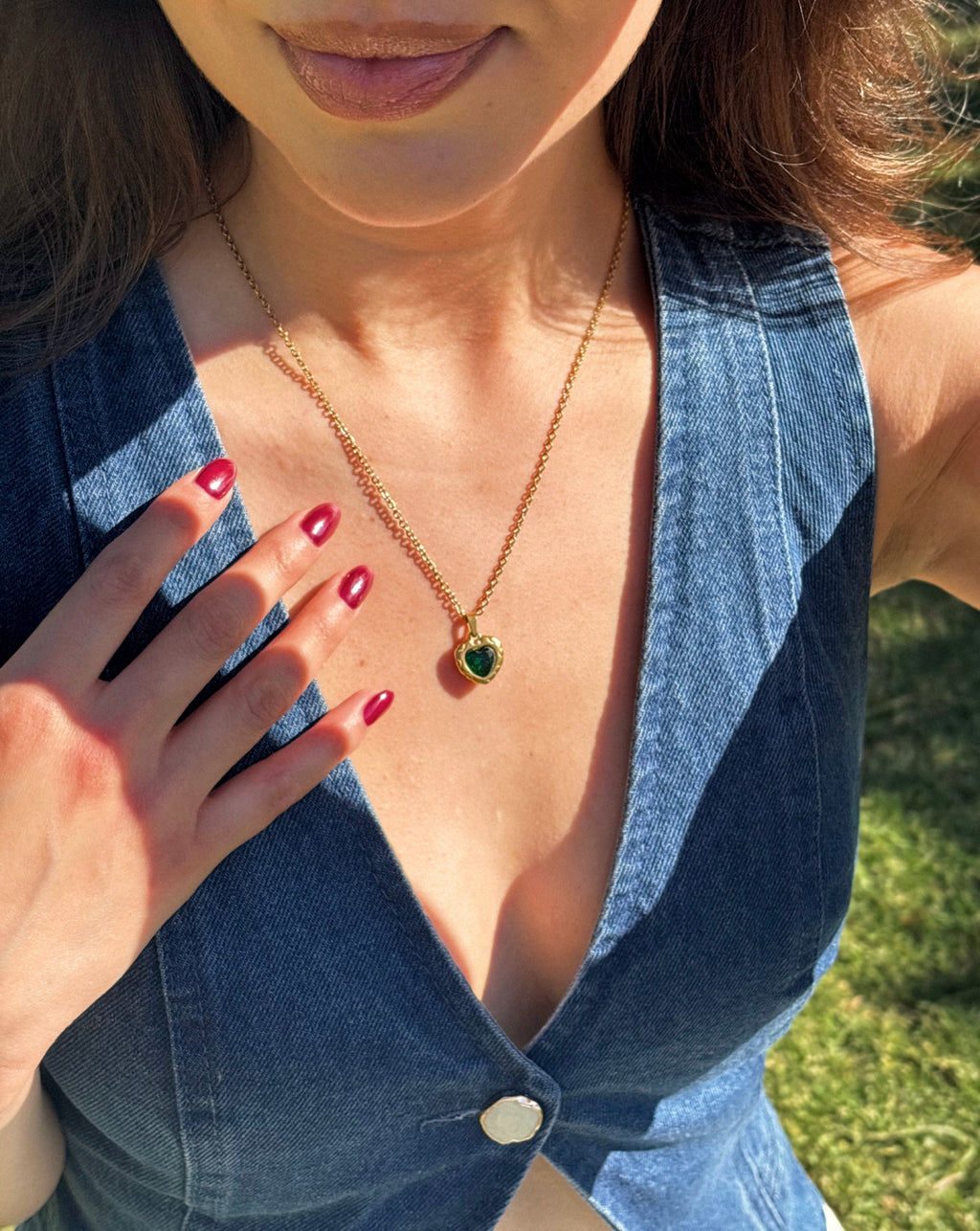 Vintage Heart Necklace